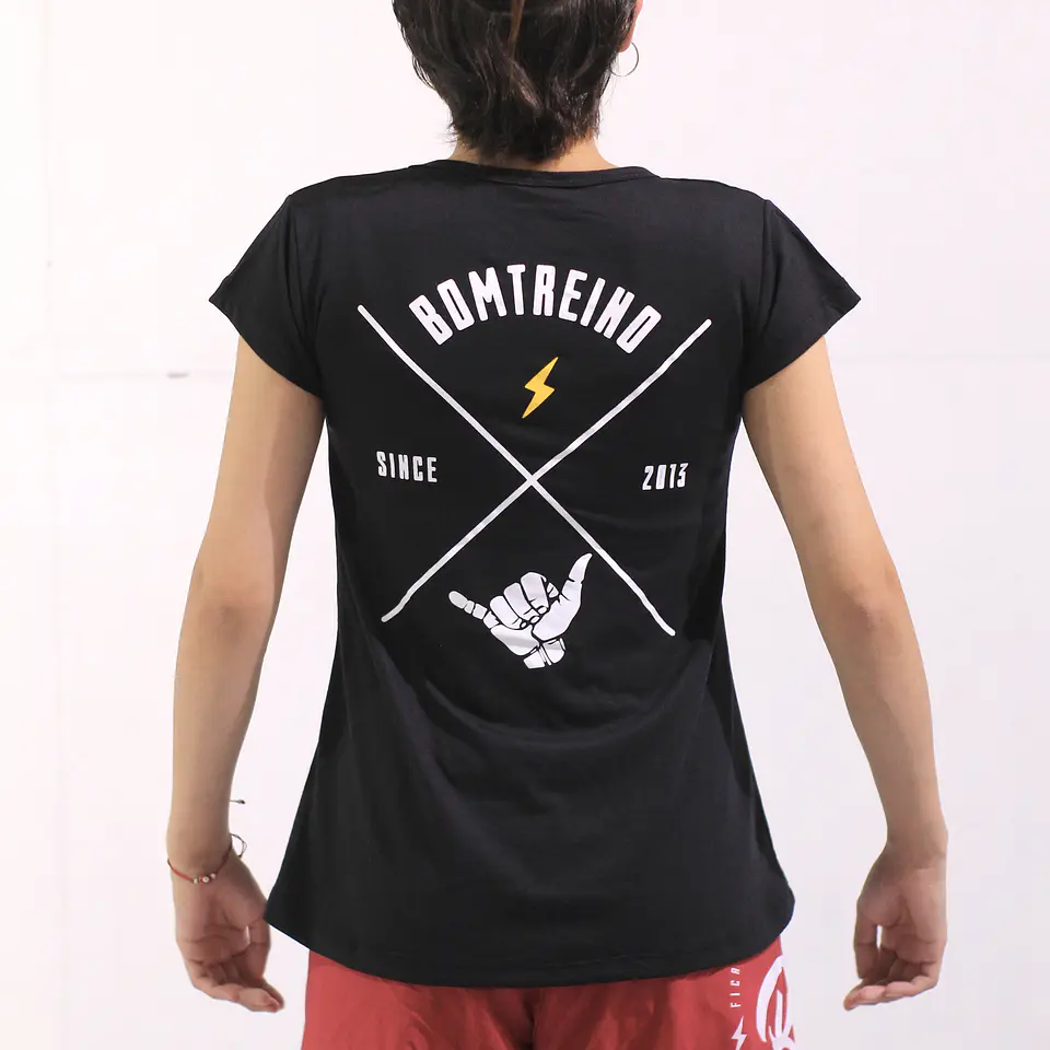 Polera X-TREINO Femenina x Keiko Sports Black  2