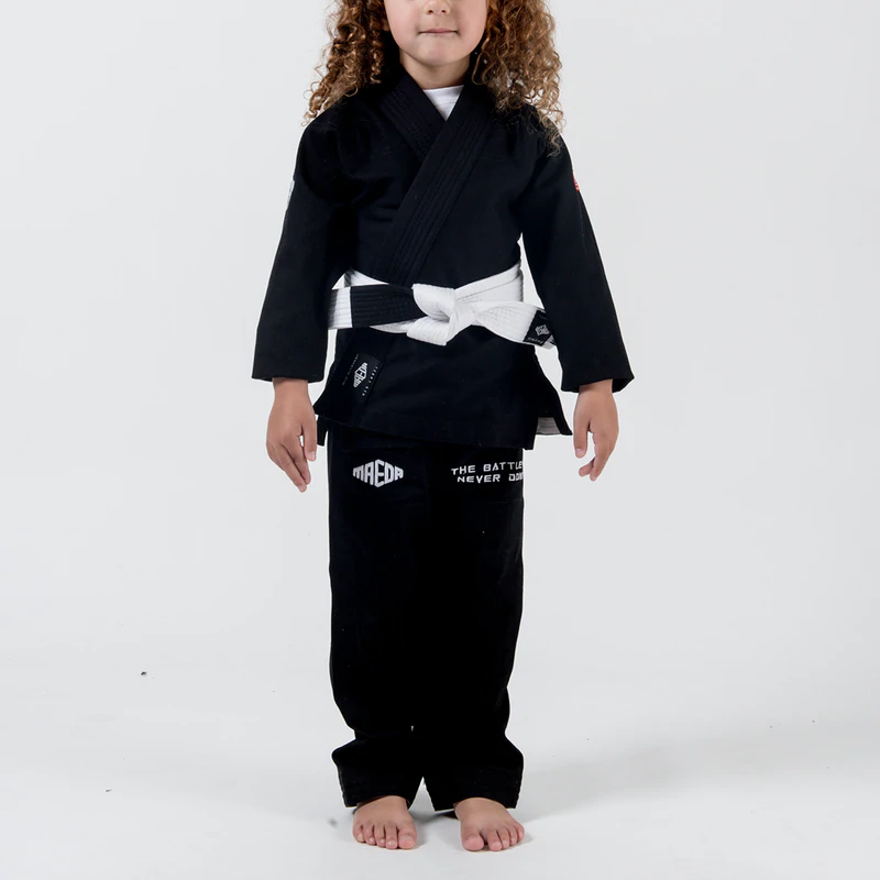 Kimono Maeda Red Label 3.0 Kid's Jiu Jitsu Gi Black