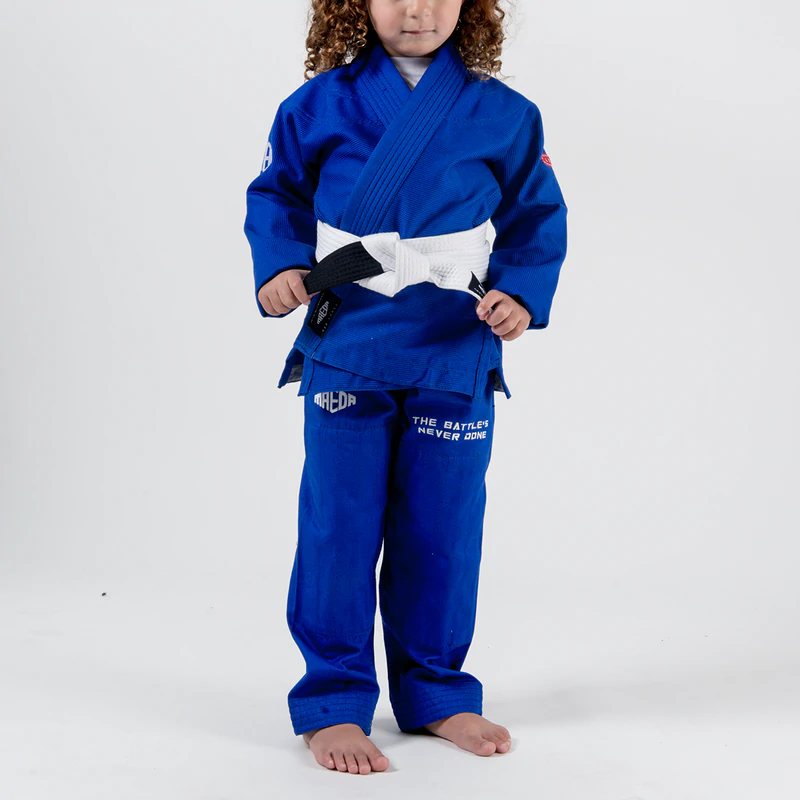 Kimono Maeda Red Label 3.0 Kid's Jiu Jitsu Gi Blue