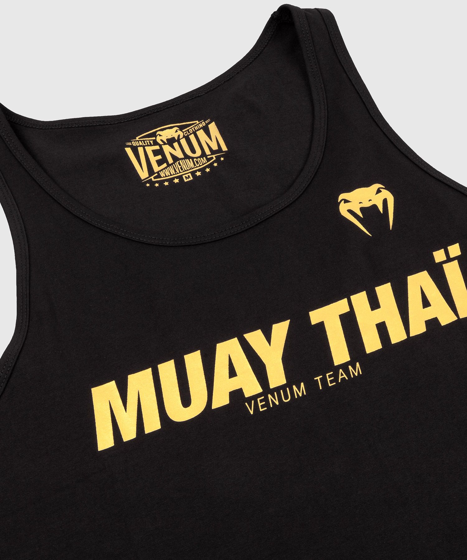 Venum Muay Thai VT Tank Top - Black/Gold