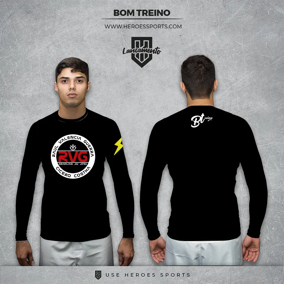 Rashguard Bomtreino  Masculino RVG Team 1