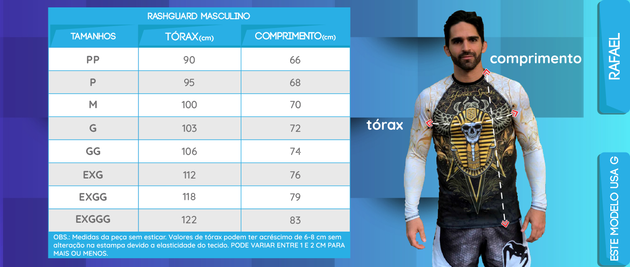 Rashguard Bomtreino  BT V22 Blue MC