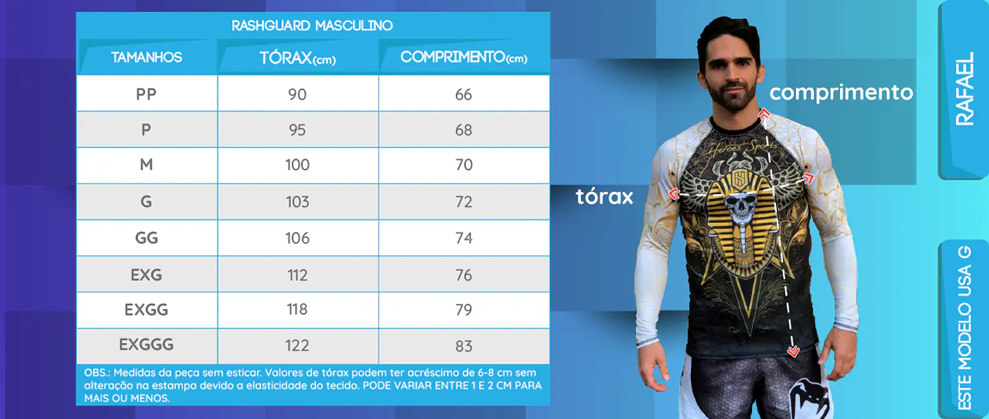 Rashguard Bomtreino  BT V22 Blue MC 9
