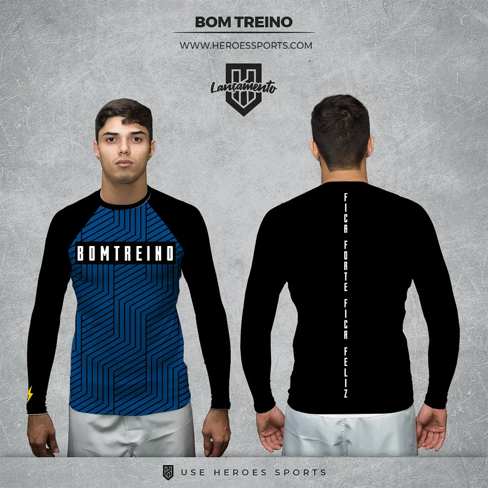 Rashguard BT V22 Blue ML 9