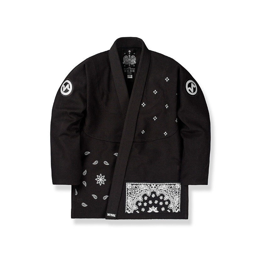 Kimono Vital Black Bandana