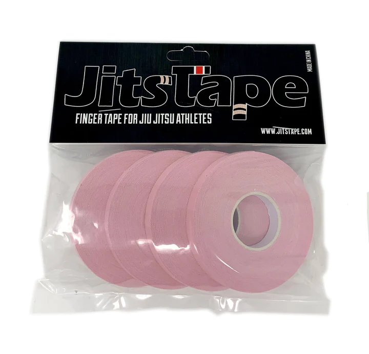 JitsTape Finger Tape - 4 Rolls 1/3" x 15 yards - Pink