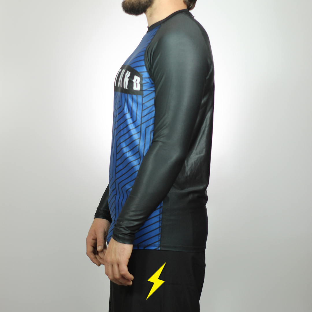 Rashguard Bomtreino  BT V22 Blue ML