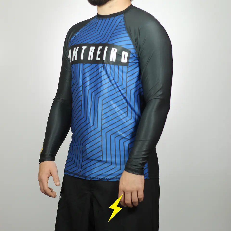 Rashguard BT V22 Blue ML 6