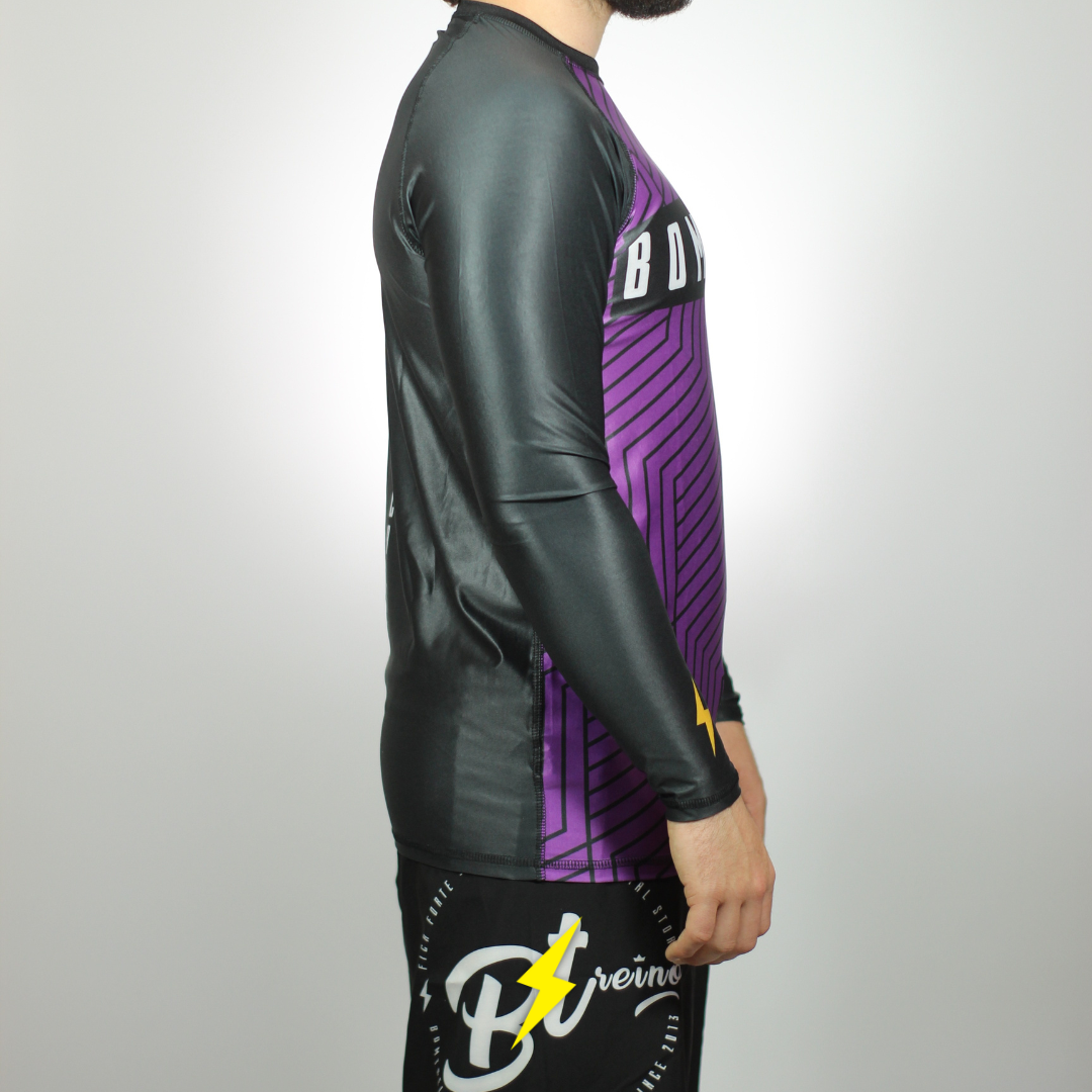 Rashguard Bomtreino  BT V22 Purple ML