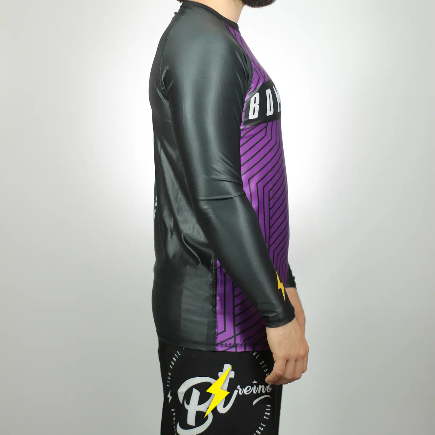 Rashguard Bomtreino  BT V22 Purple ML 3