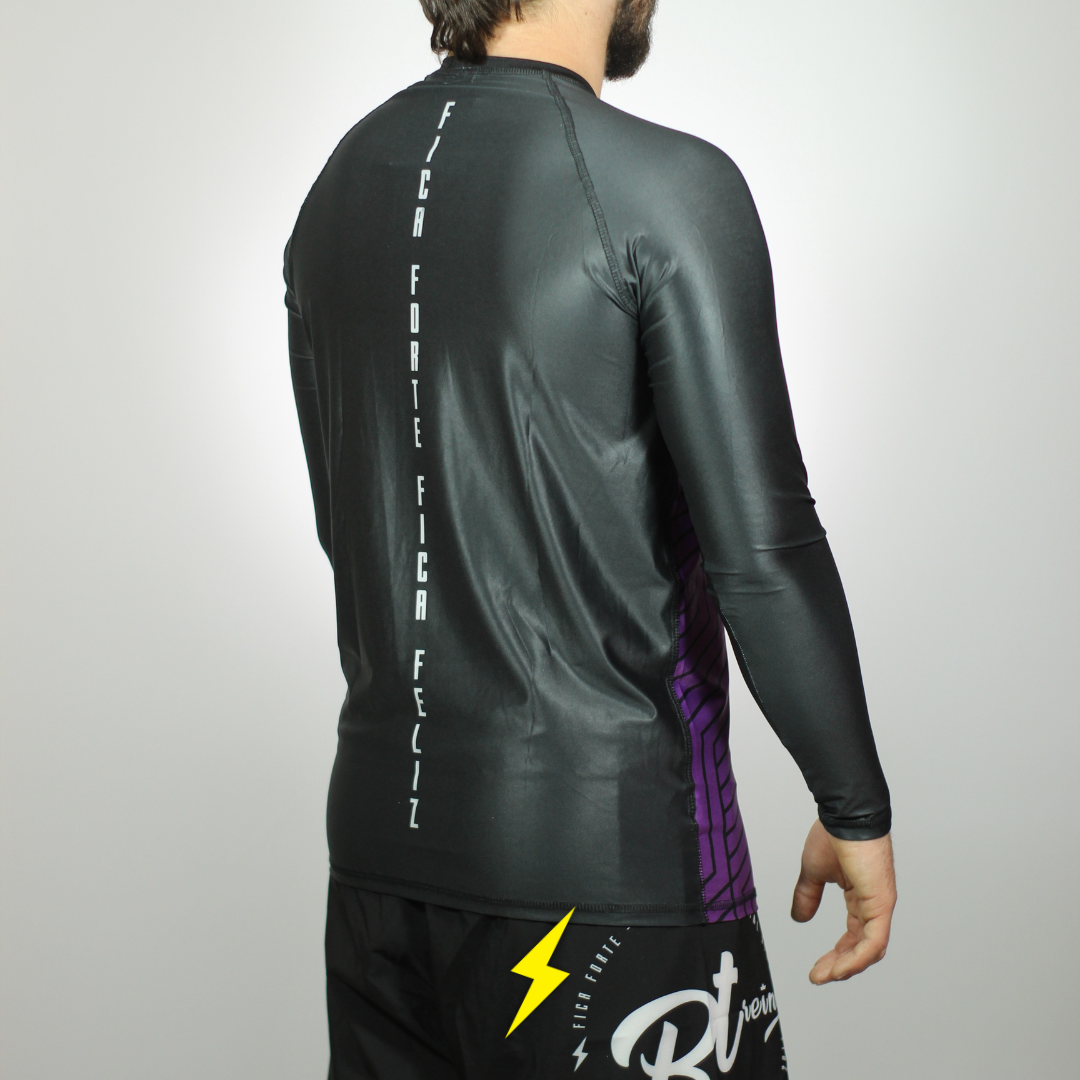 Rashguard Bomtreino  BT V22 Purple ML