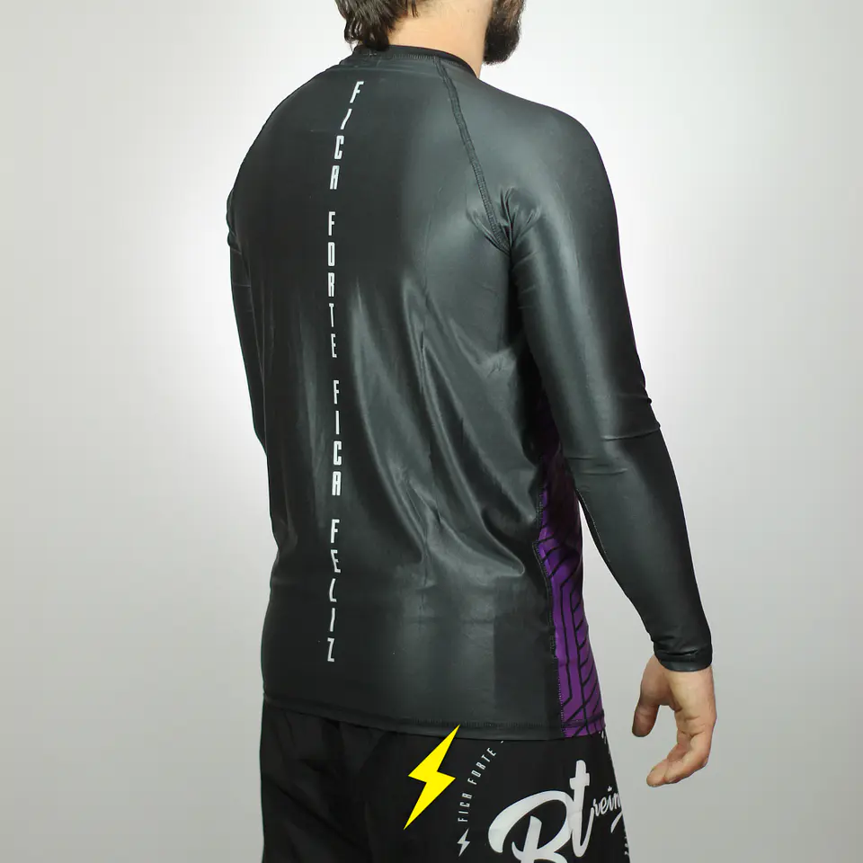 Rashguard Bomtreino  BT V22 Purple ML 4