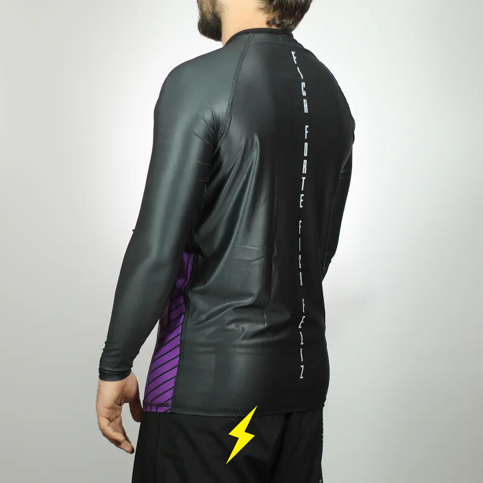 Rashguard Bomtreino  BT V22 Purple ML 5