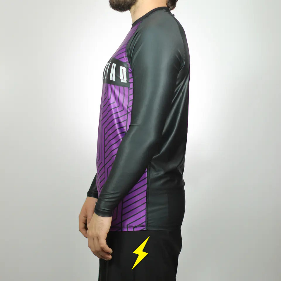 Rashguard Bomtreino  BT V22 Purple ML 7