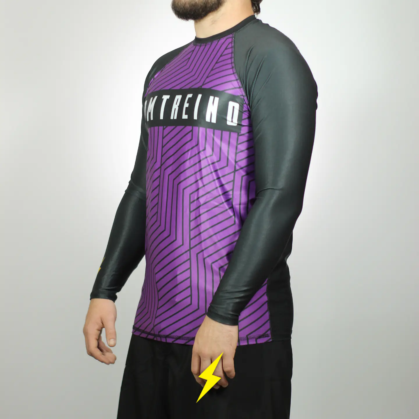 Rashguard Bomtreino  BT V22 Purple ML 8