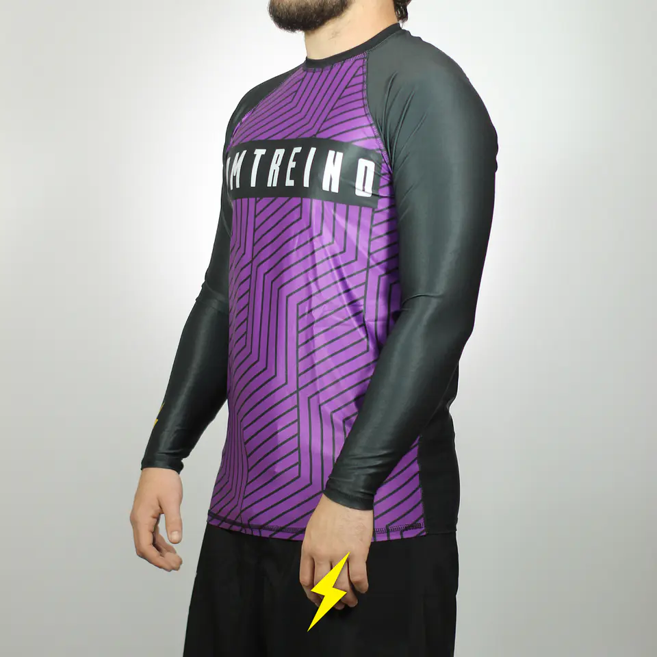 Rashguard Bomtreino  BT V22 Purple ML 8