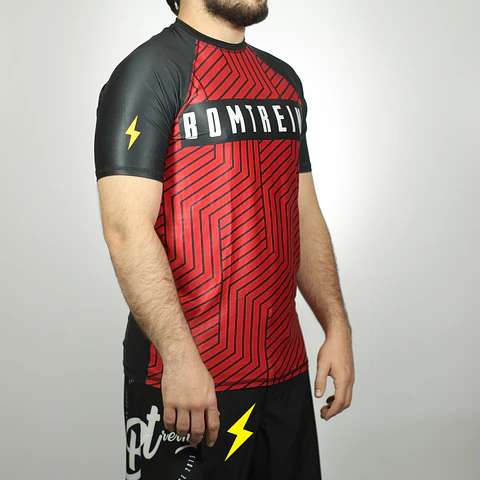 Rashguard Bomtreino  BT V22 Black MC