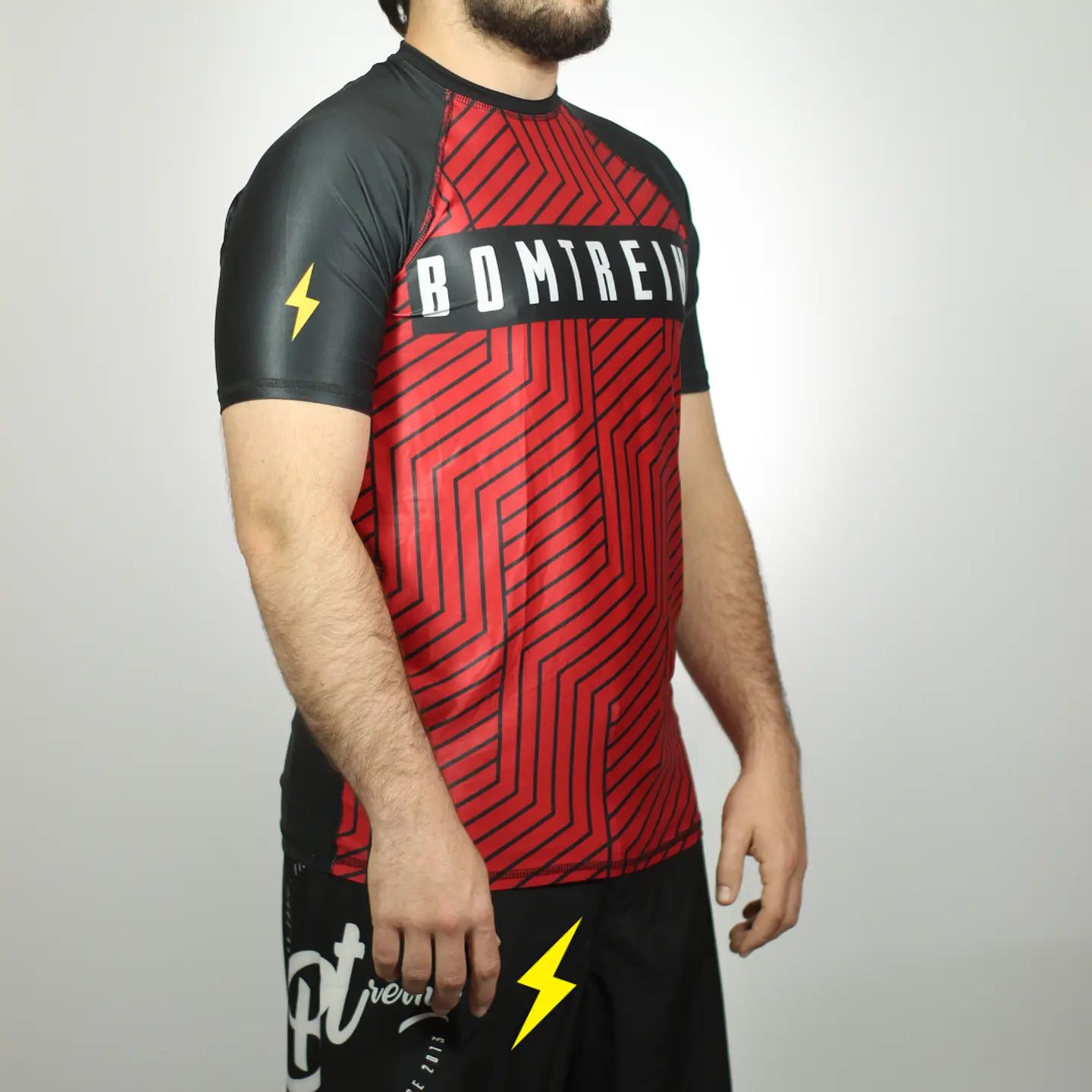 Rashguard Bomtreino  BT V22 Black MC 2