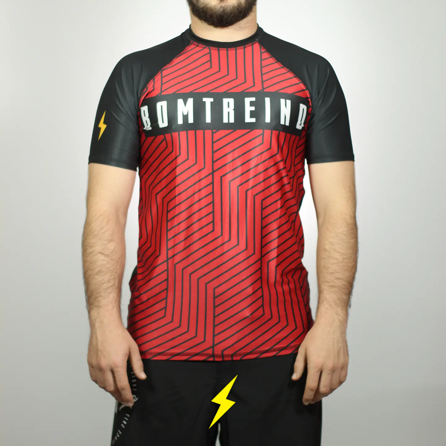 Rashguard Bomtreino  BT V22 Black MC 1