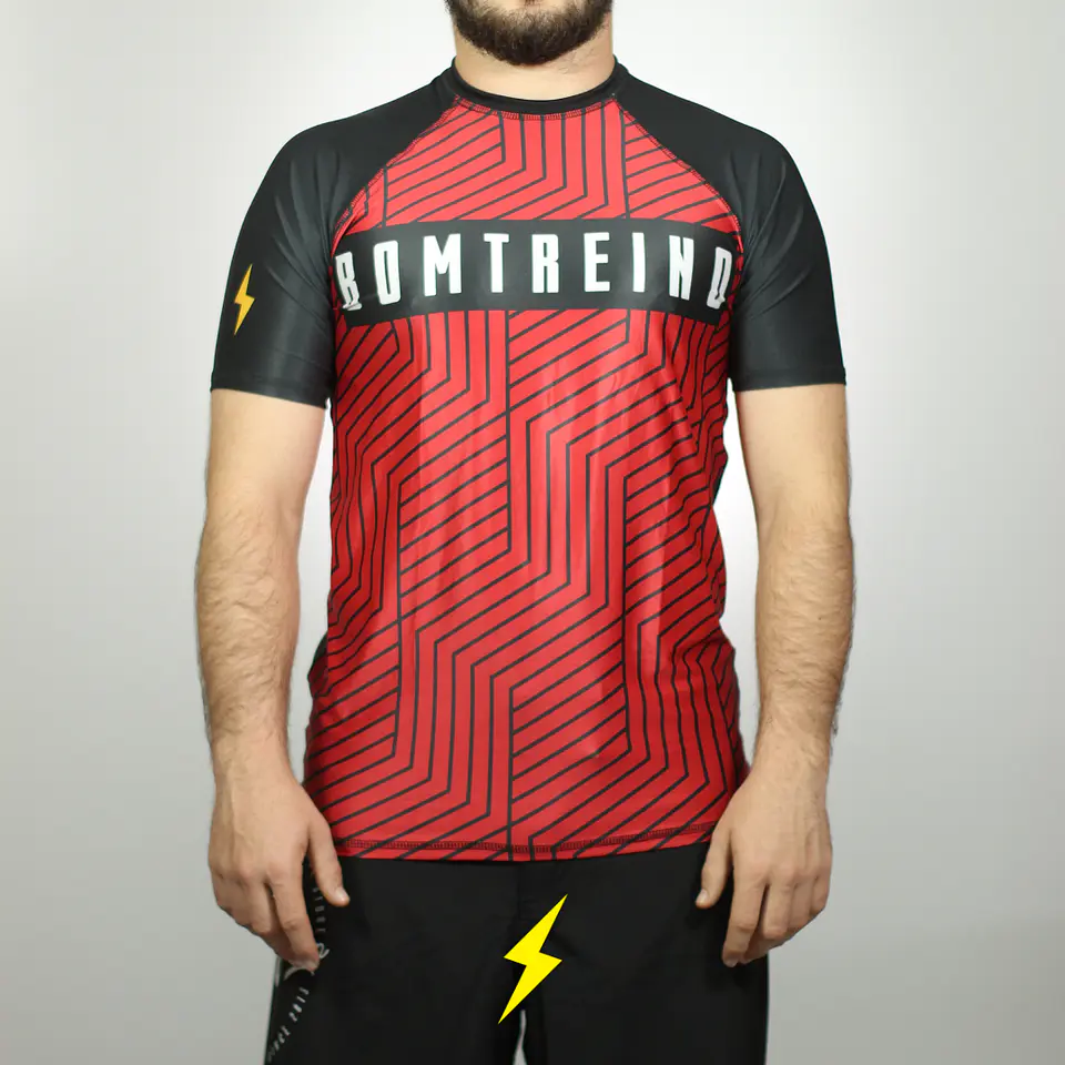 Rashguard Bomtreino  BT V22 Black MC 1