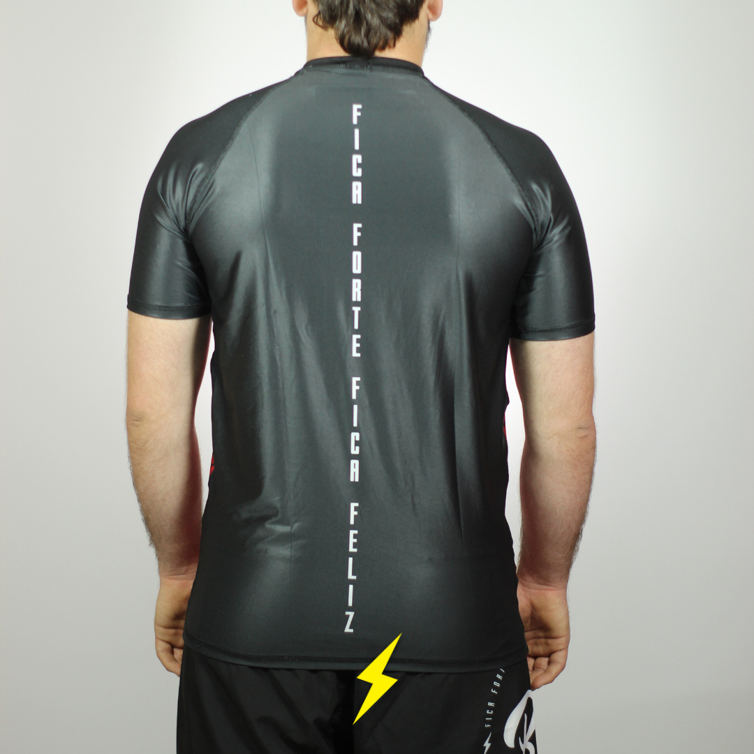 Rashguard Bomtreino  BT V22 Black MC