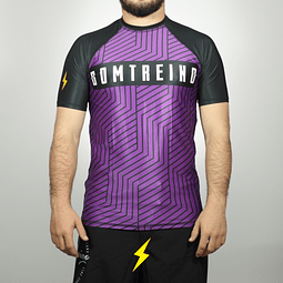 Rashguard Bomtreino  BT V22 Purple MC