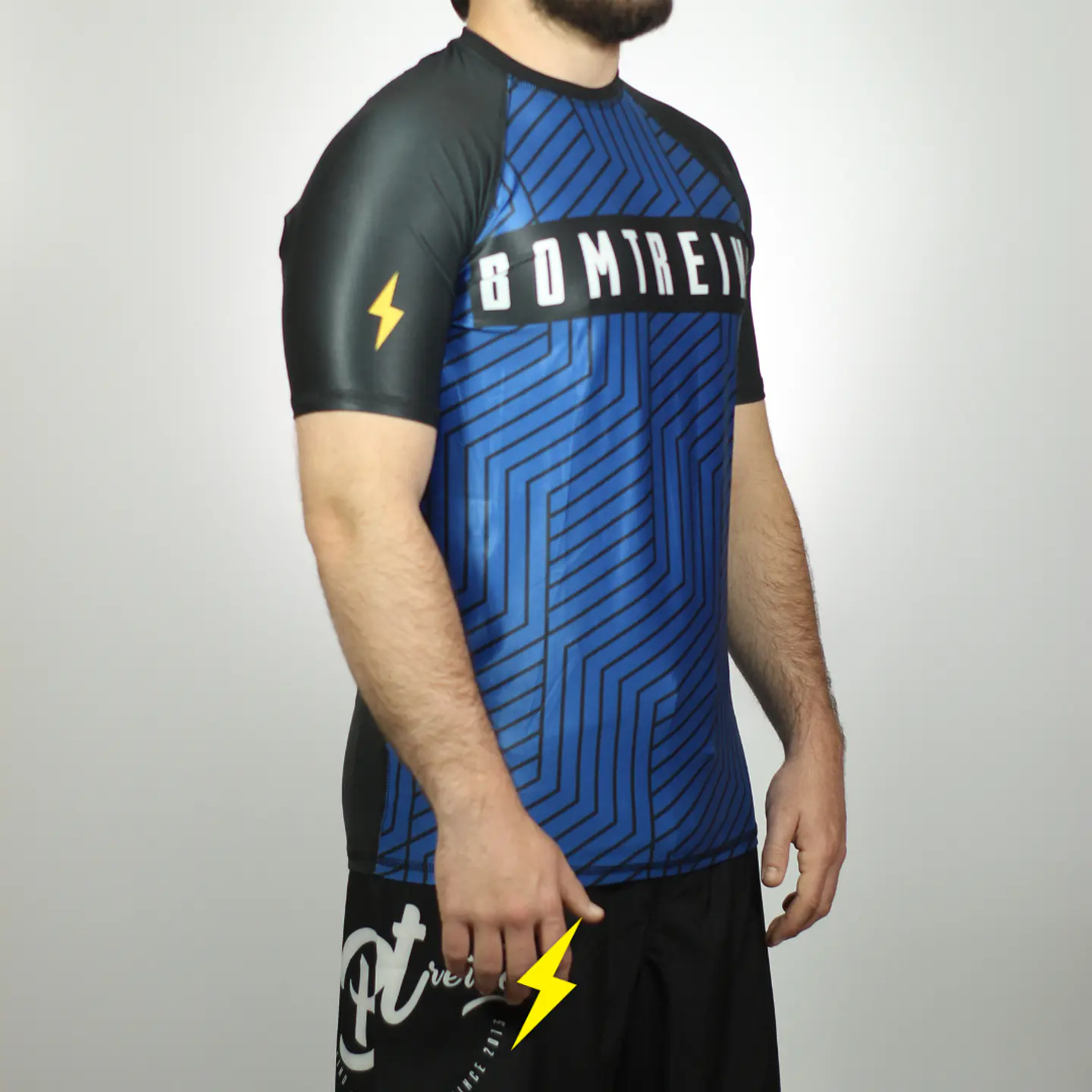 Rashguard Bomtreino  BT V22 Blue MC 6