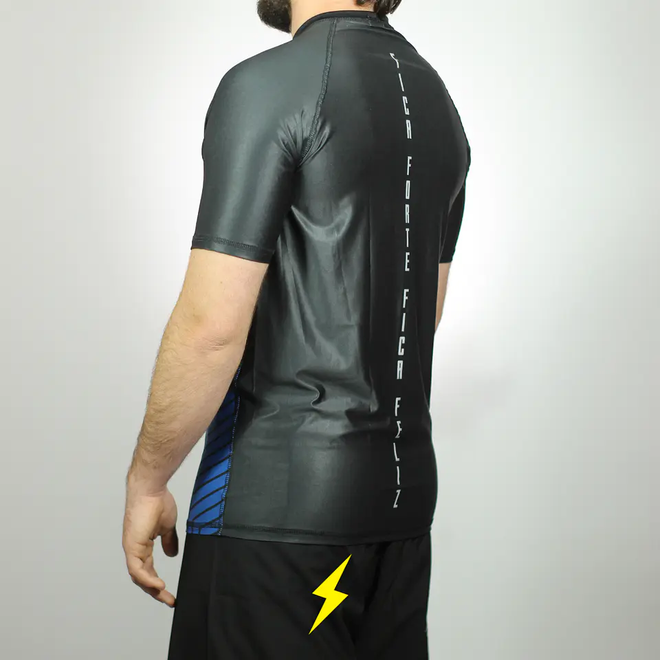 Rashguard Bomtreino  BT V22 Blue MC 5