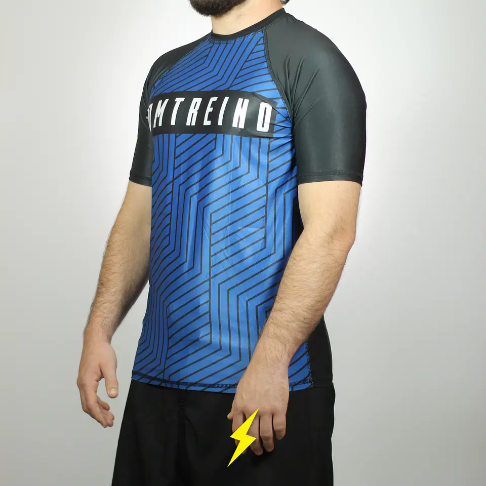 Rashguard Bomtreino  BT V22 Blue MC 8