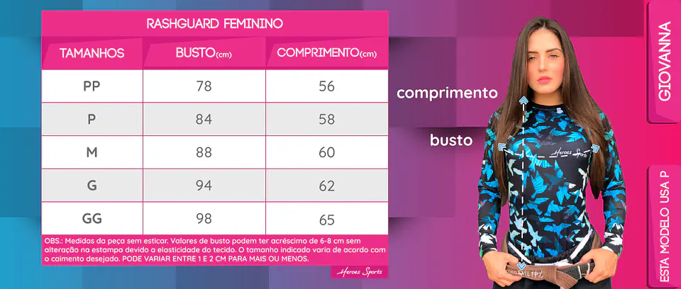 Rashguard Bomtreino  BT V22 Black MC Femenino 6
