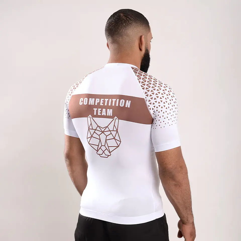 Rashguard Vouk Competitor Brown 2