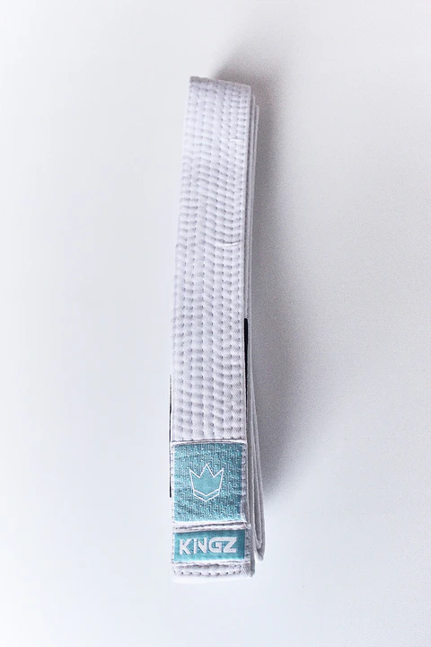 Cinturon Kingz Femenino ONE Blanco/Celeste