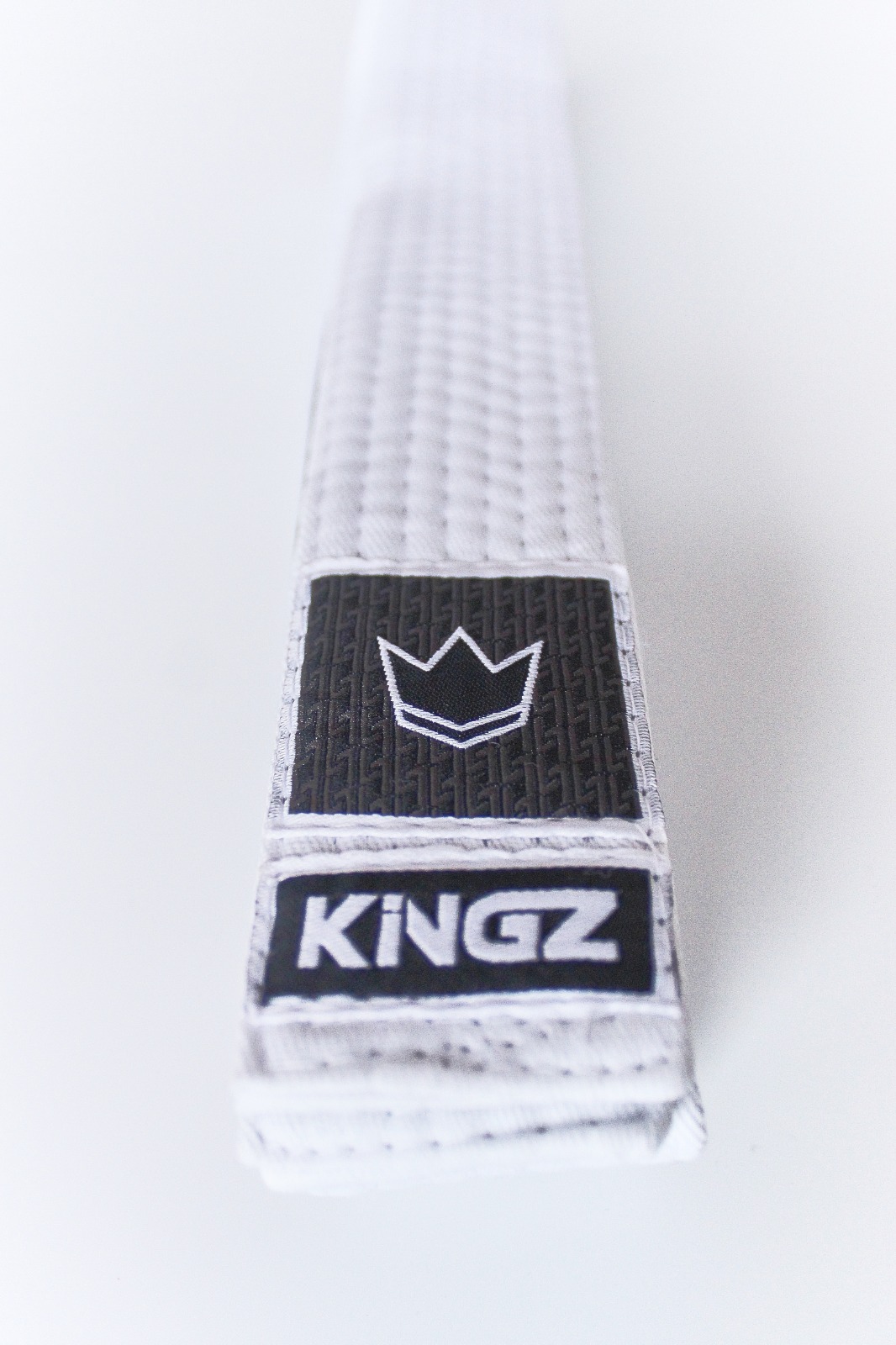 Cinturon Kingz Masculino ONE Blanco/Negro Infantil
