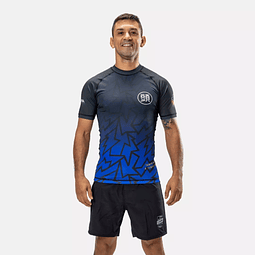 Rashguard Atama Tempo Ruim Negro/Azul