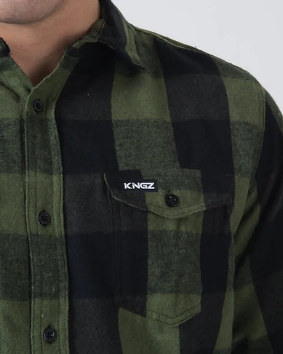 Camisa Kingz Flannel Shirt  5