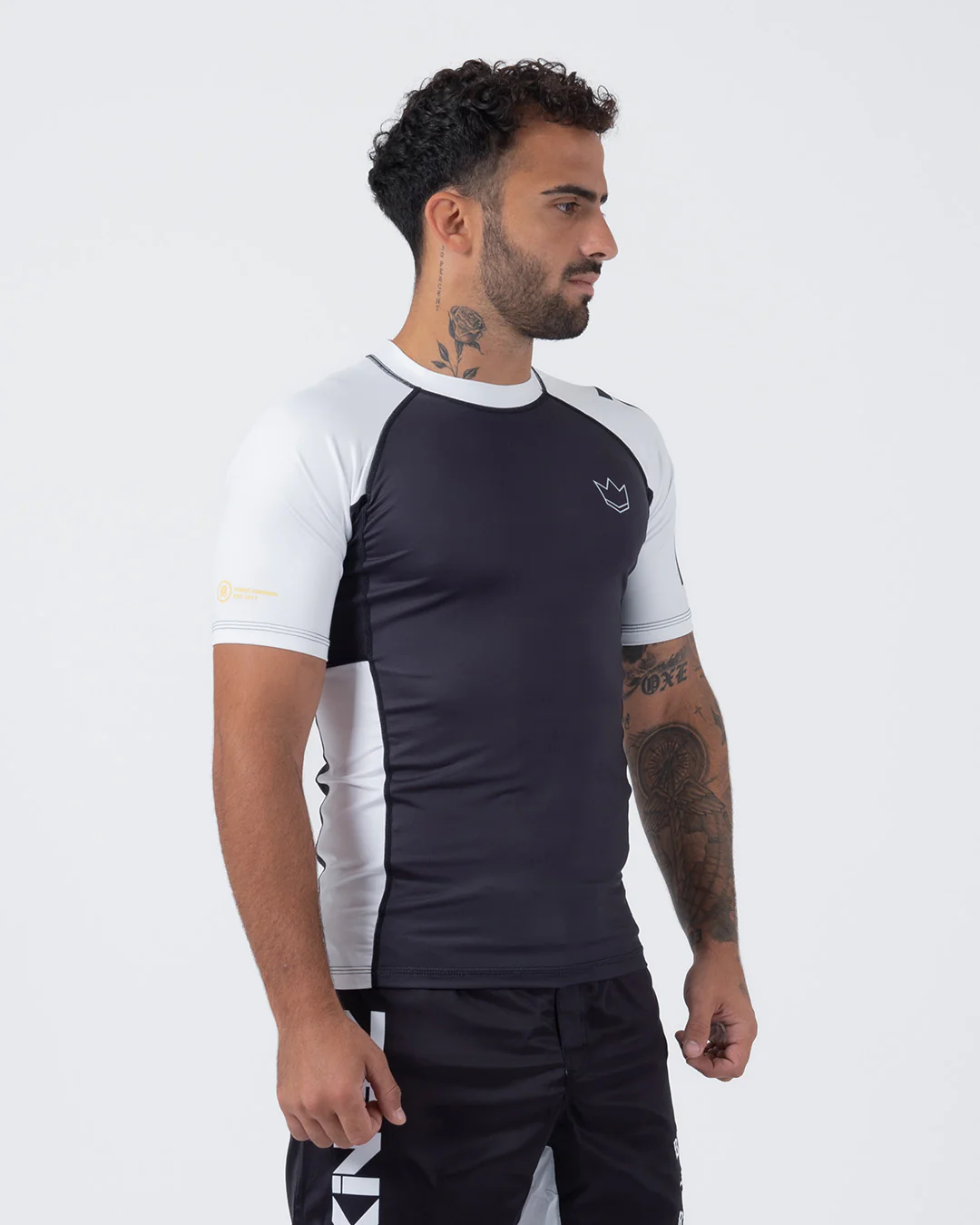 Rashguard Kingz Ranked Performance S/S Blanco