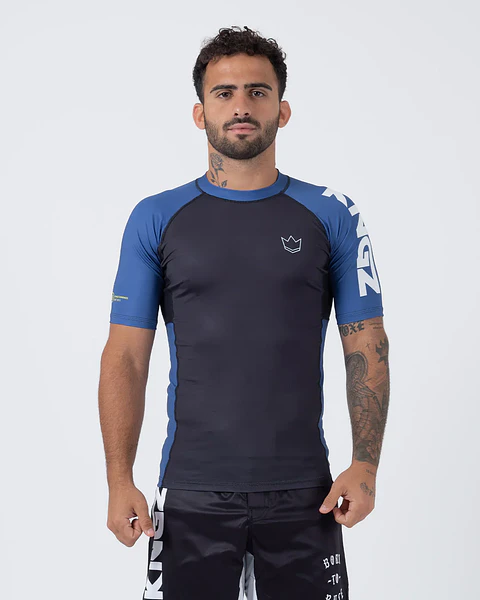 Rashguard Kingz Ranked Performance S/S Blue