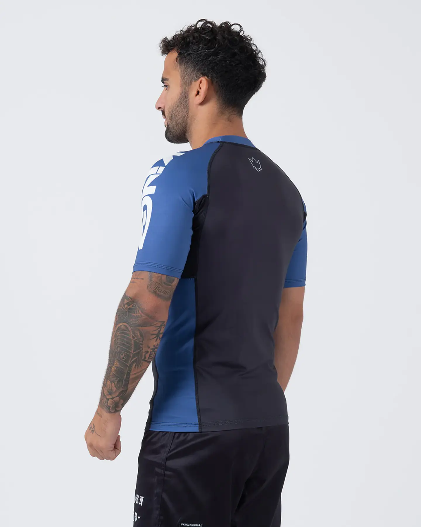 Rashguard Kingz Ranked Performance S/S Blue 3