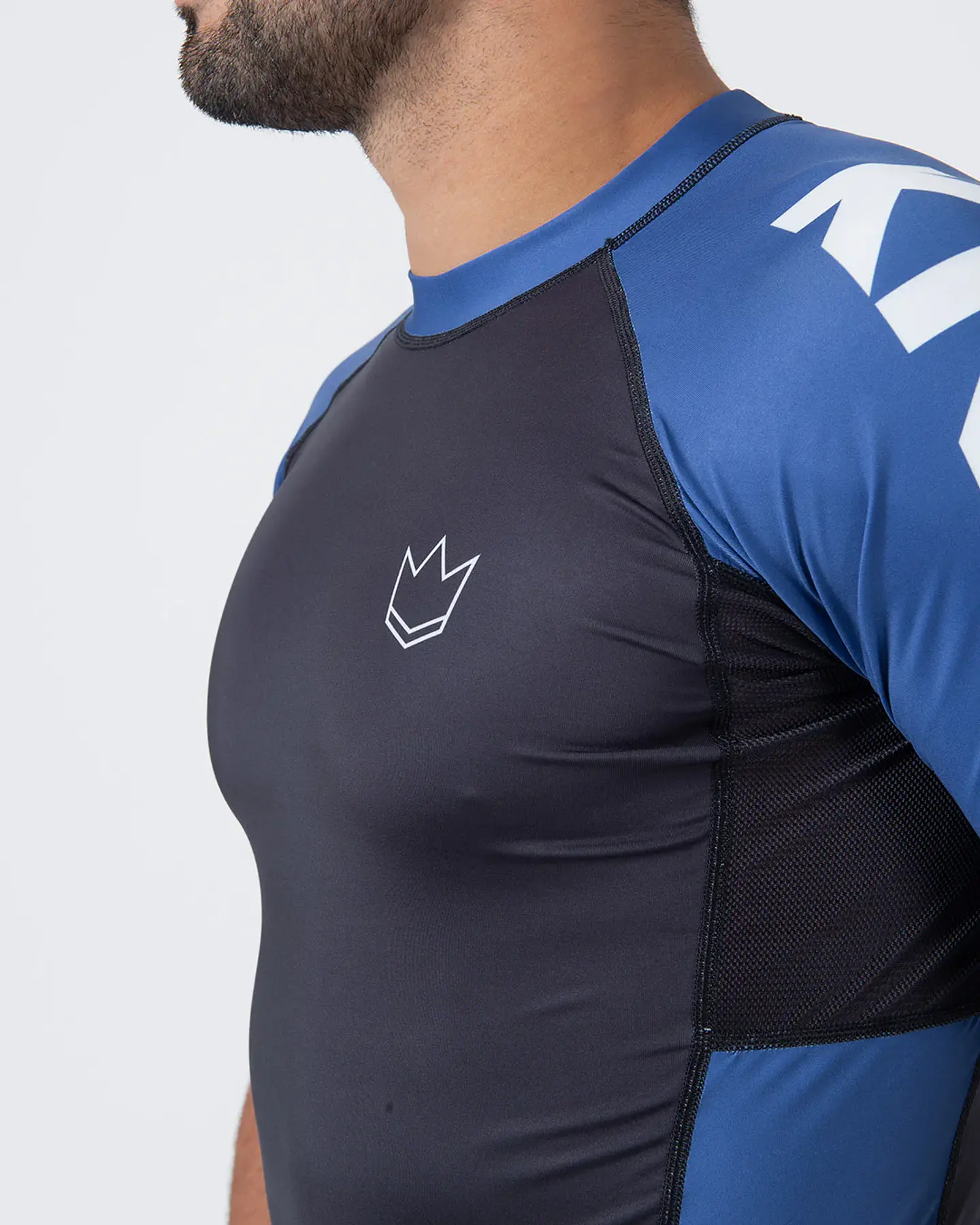 Rashguard Kingz Ranked Performance S/S Blue 5