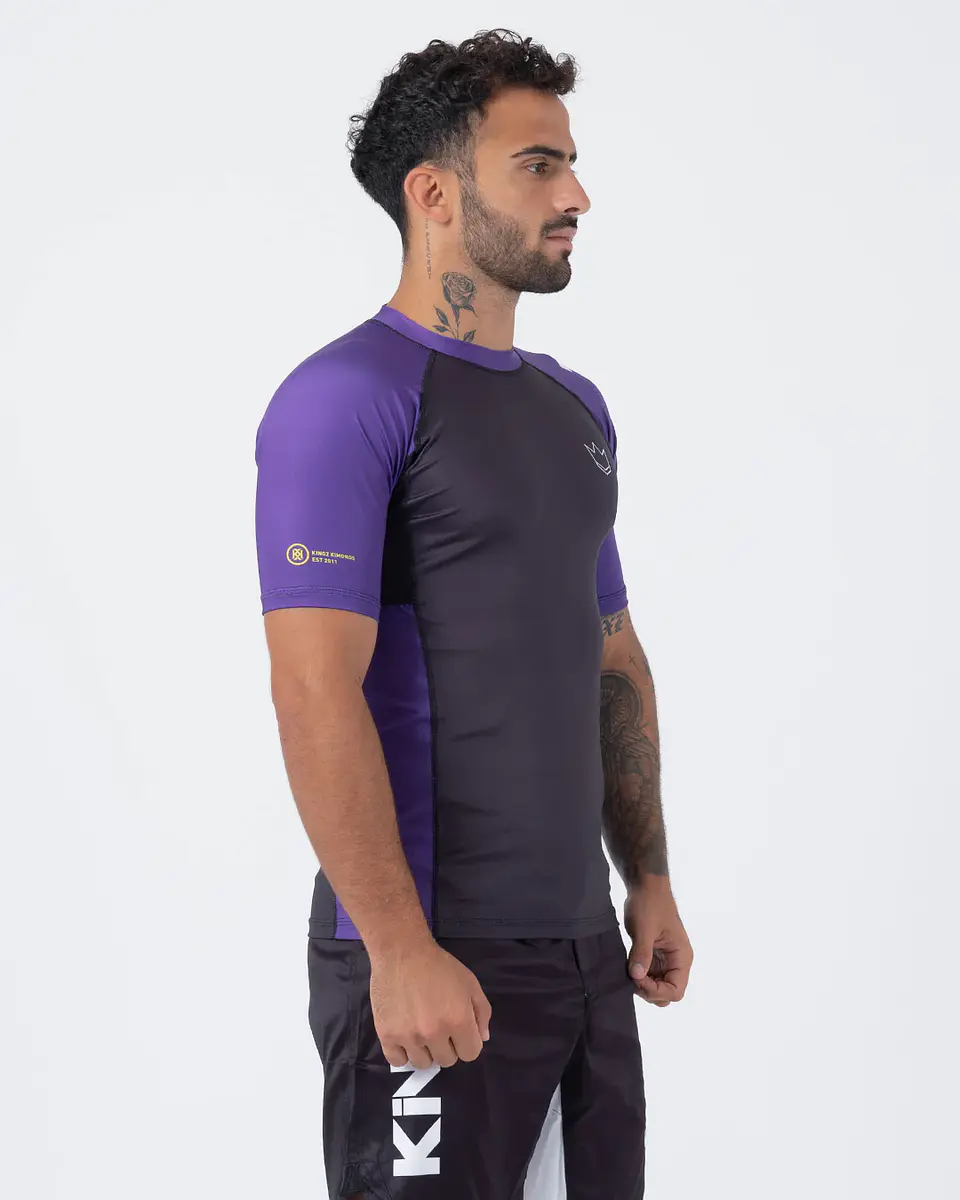 Rashguard Kingz Ranked Performance S/S Morado 5