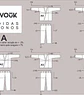 Kimono Vouk New York Blanco - Miniatura 5