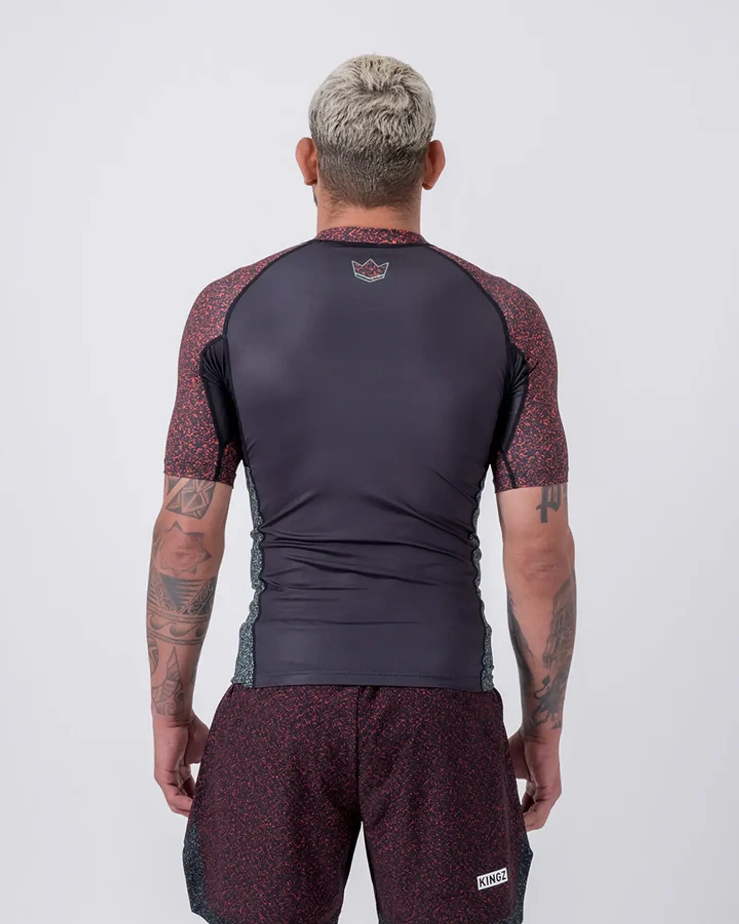 Rashguard Kingz Noise Red/Green 5