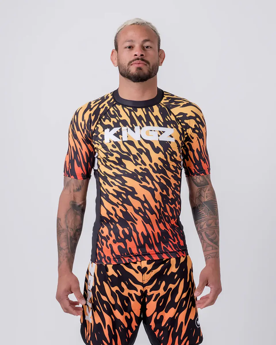 Rashguard Kingz Flame 6