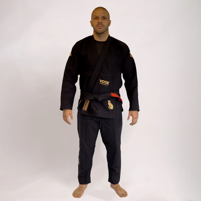 Kimono Vouk Caramelo Black