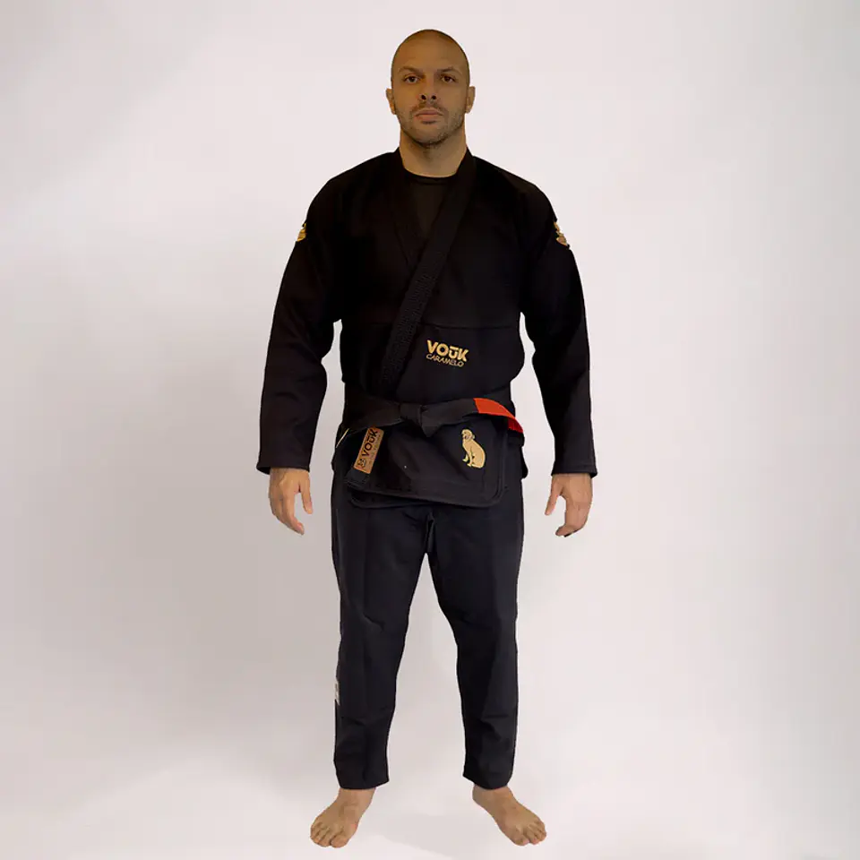 Kimono Vouk Caramelo Black 2