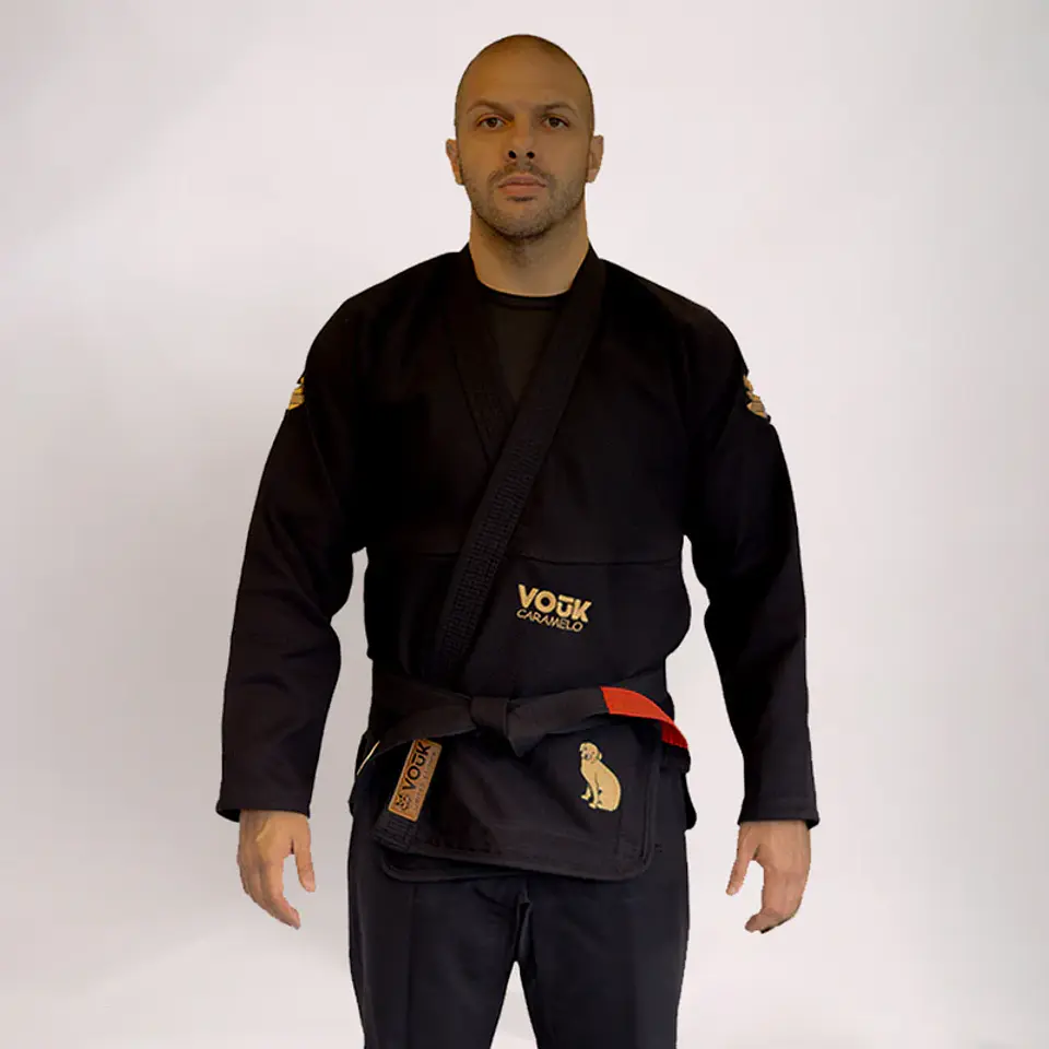 Kimono Vouk Caramelo Black 1