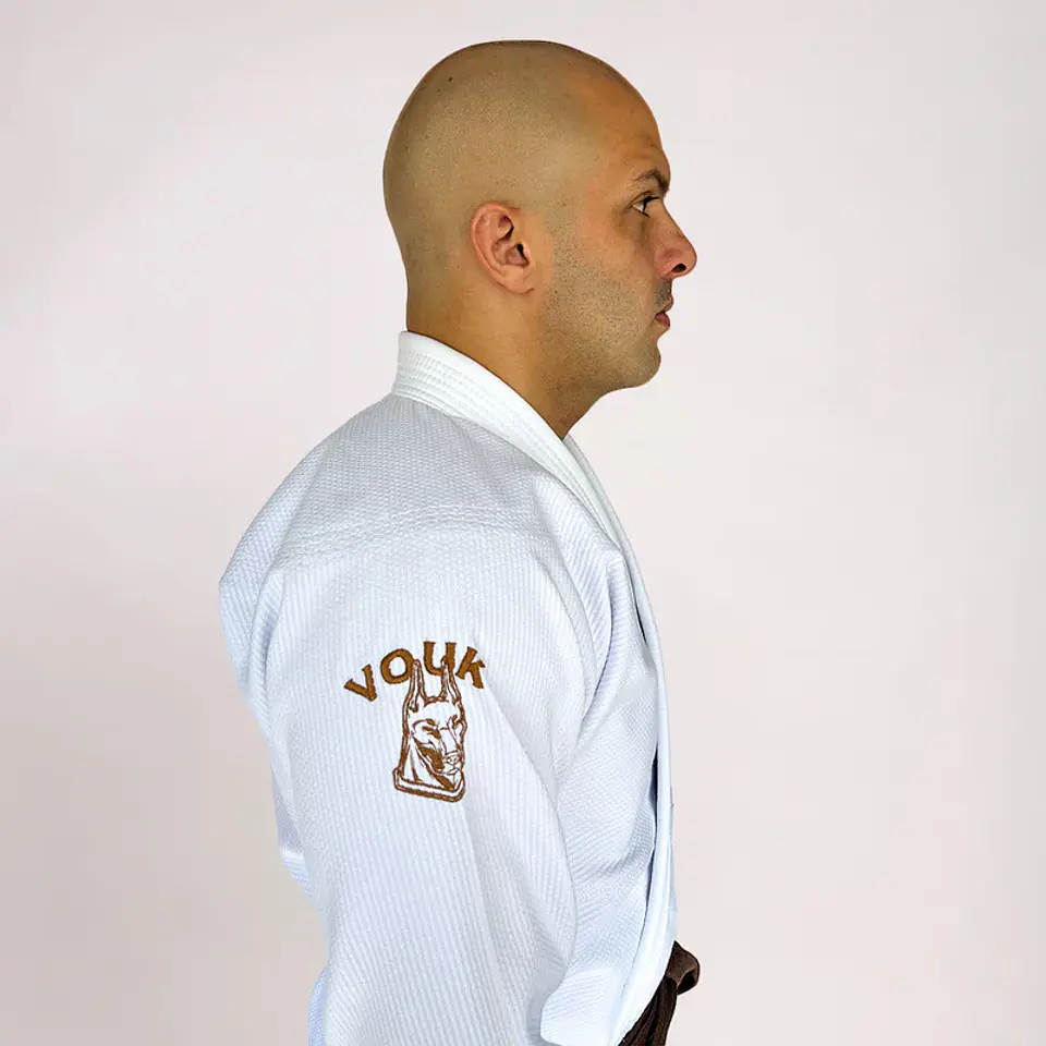 Kimono Vouk Domino White 4