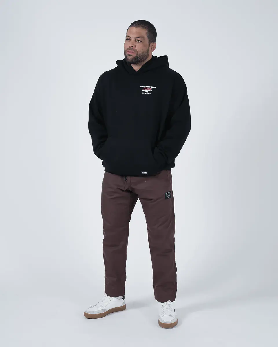 Hoodie Kingz Gentle Art Black 1