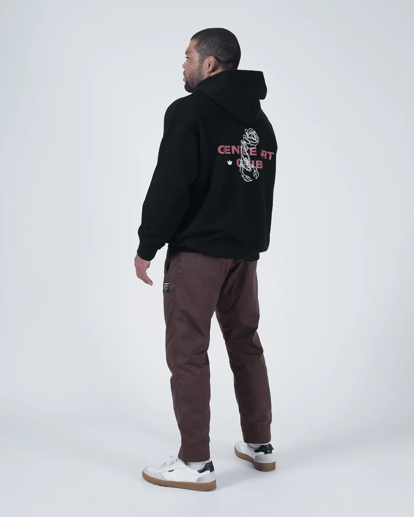 Hoodie Kingz Gentle Art Black 2