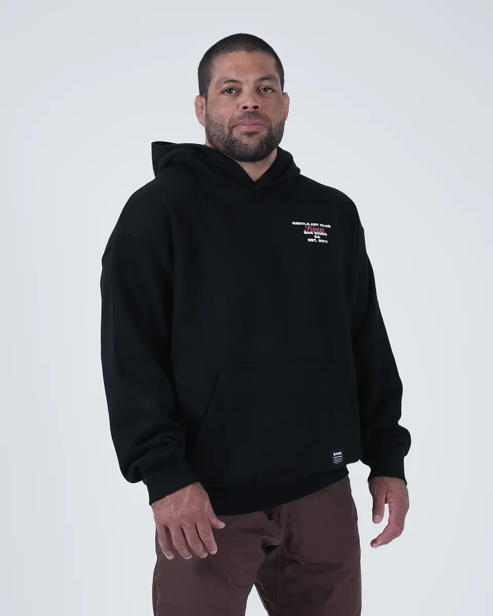 Hoodie Kingz Gentle Art Black 4